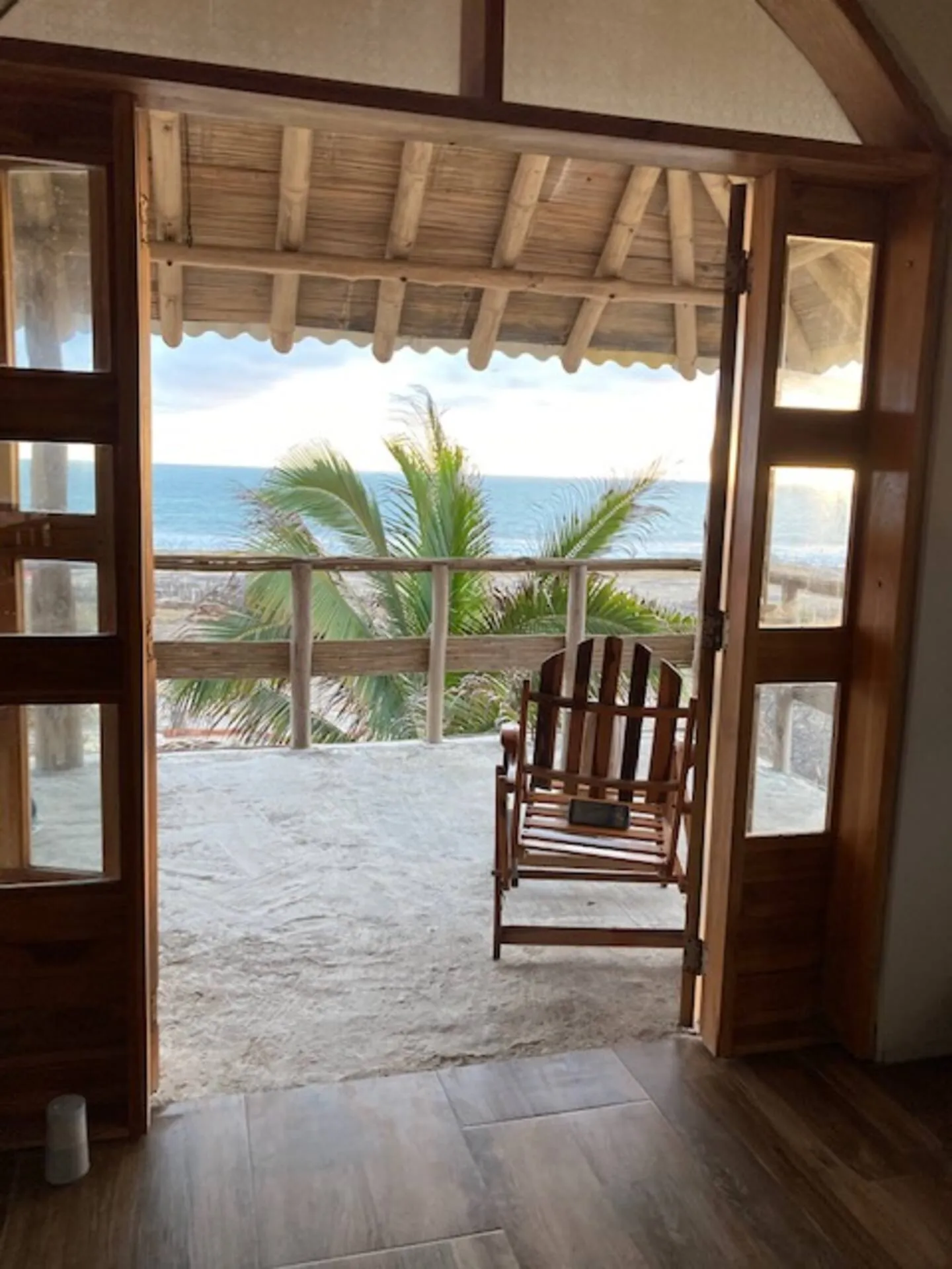 Patio area with seating